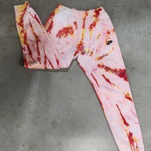 Custom Tie Dye Nike Sweatpants